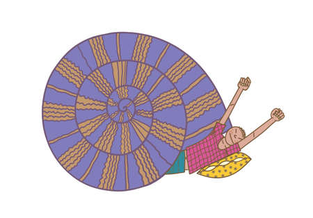 Vector image can serve as an e-card or stickerのイラスト素材