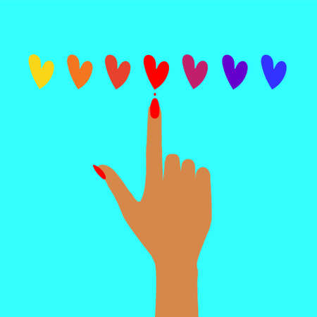 funny original creative vector illustration for web design and Polygraphyのイラスト素材