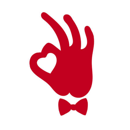 funny original creative vector illustration for web design and Polygraphyのイラスト素材