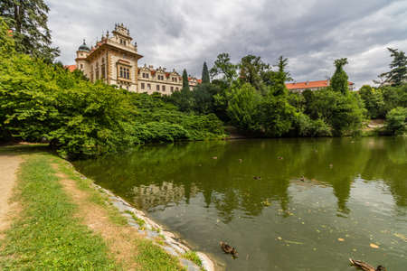 Park Pruhonice near Prague, Czech Republicのeditorial素材