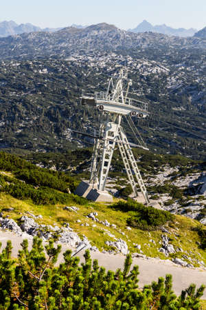 Beautiful landscape of mountains on summertime in Austria, Europe.の写真素材