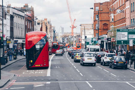 London, UK - 2nd of April, 2017: Camden Lock Village, famous alternative culture shops in Camden Town, London. Camden Town markets are visited by 100,000 people each weekendのeditorial素材