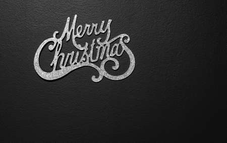 Christmas with hanging decorations on black background. Christmas black background with christmas...