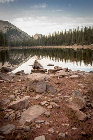 Shoreline of Mountain Lake