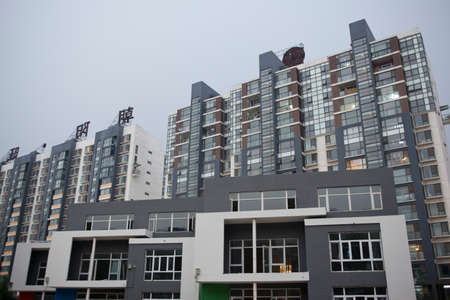 Beijing New residential buildingsのeditorial素材