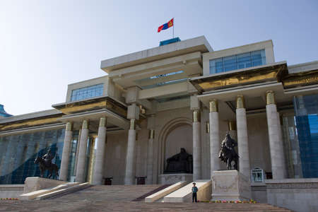 Sukhbaatar Squareのeditorial素材