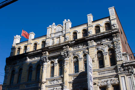 old building at Harbinのeditorial素材