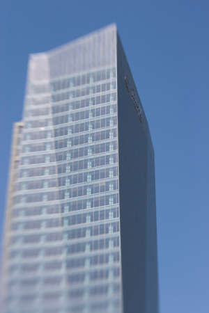 Tall building under the blue skyのeditorial素材