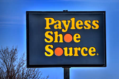 Springfield, Missouri - March 22, 2019:  Payless ShoeSource is an American discount footwear...