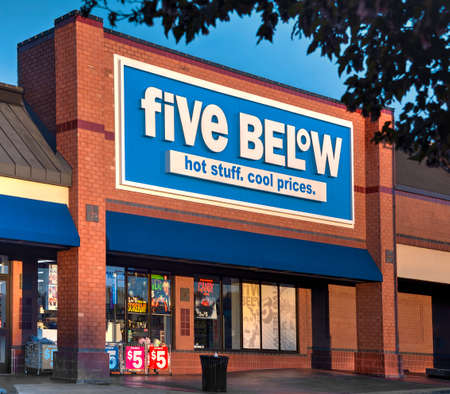 Springfield, Missouri - November 1, 2019: Five Below Inc. is an American chain of discount stores...
