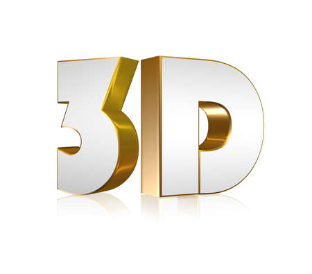 3D wordの写真素材