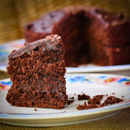 Chocolate cakeの写真素材