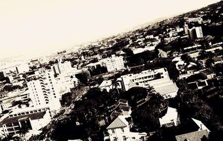 View from a buildingの素材