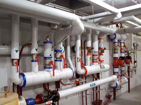 pipeline, factory, boiler-room