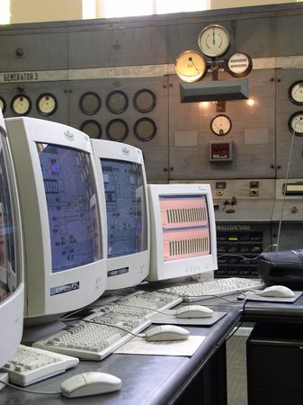 older gaugers electrical and new technology in the power station