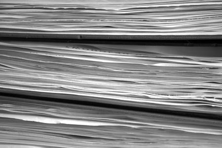 Stack of binders