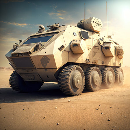 Armored military vehiclesの素材