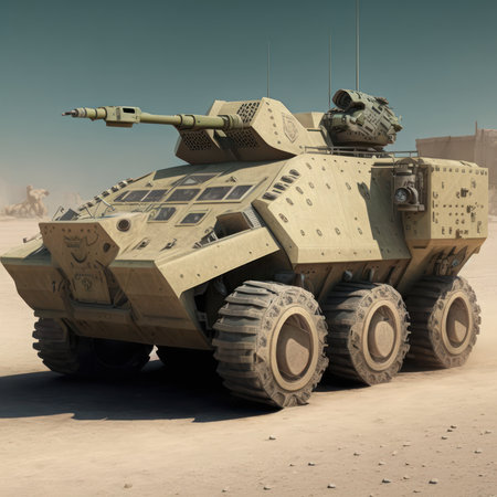 Armored military vehiclesの素材