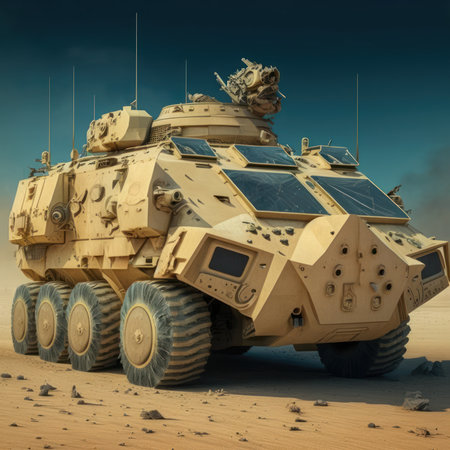 Armored military vehiclesの素材
