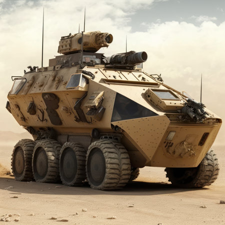 Armored military vehiclesの素材