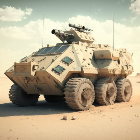 Armored military vehiclesの素材