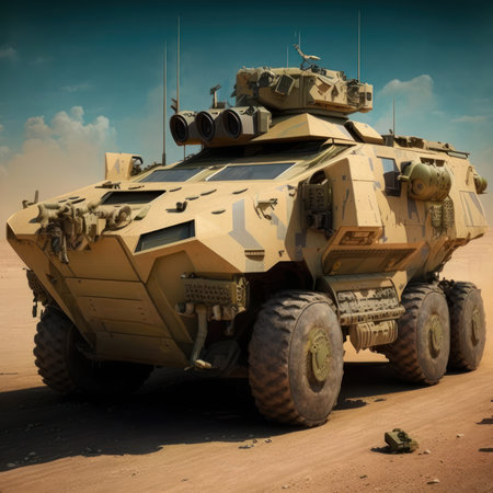Armored military vehiclesの素材