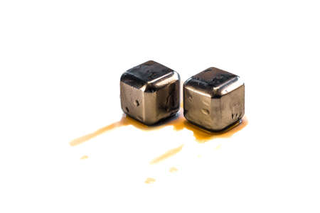 Stainless steel ice cubes