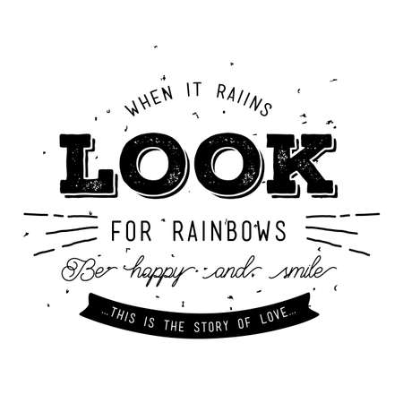 Lettering Inspirational Quotesのイラスト素材