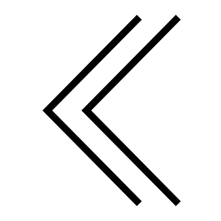 Left or back arrowのイラスト素材