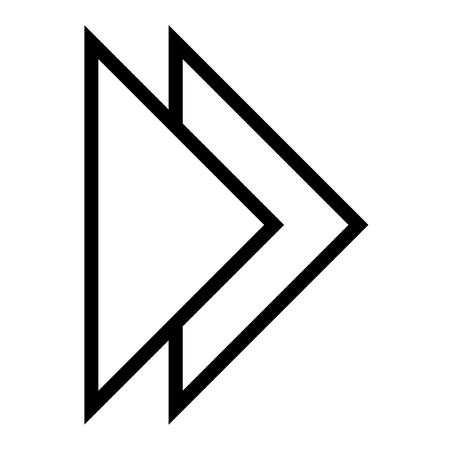 Right or next arrowのイラスト素材