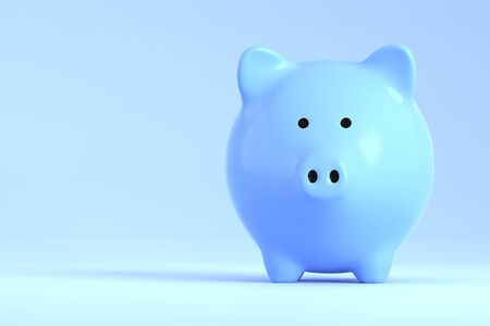 Piggy bank for money managementの写真素材