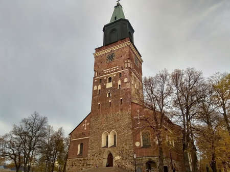 The church of rock and pillar is nothing without the many colors of light.のeditorial素材