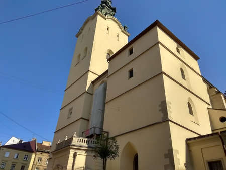 The church of rock and pillar is nothing without the many colors of light.のeditorial素材