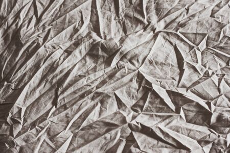 A Creased Fabric Sheetの写真素材