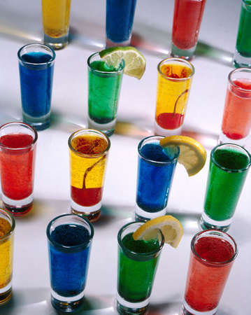 Shot Glassesの写真素材