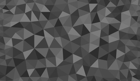 Seamless polygonal background image in black tones.
