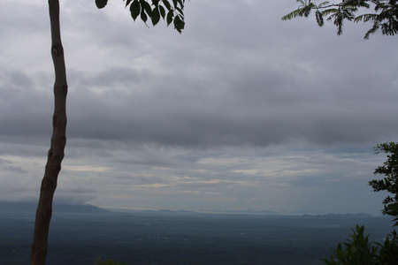 clouds over the river, Landscape Beauty in natureの写真素材
