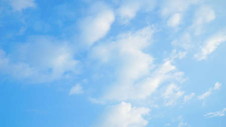 Sky blue background. Sky clear. Wallpaper for insert object.の写真素材