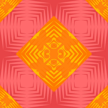 Abstract geometric seamless pattern. Flat vector illustration.