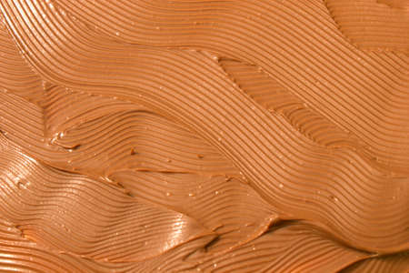 This is a photograph of Chocolate spreadの写真素材