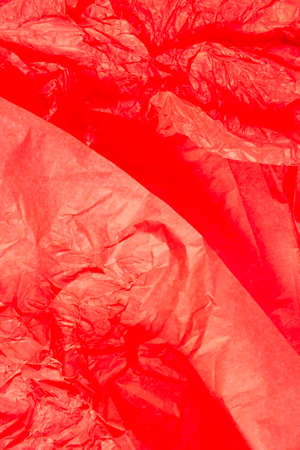 This is a closeup photograph of Red Tissue paperの写真素材