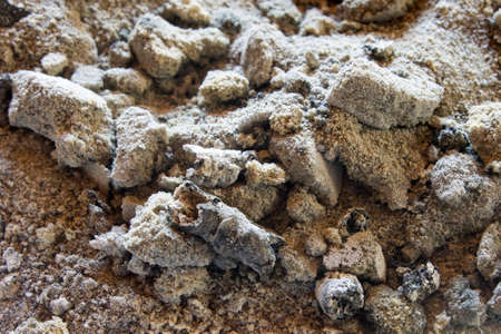 This is a photograph of coal and ashes backgroundの写真素材