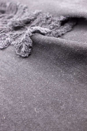 This is a photograph of a destroyed Gray denim