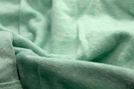 This is a photograph of textured light Green fabricの写真素材