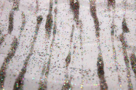 This is a photograph of a Holographic Glittery striped background