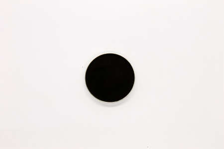 Black Eyeshadow isolated on a White background