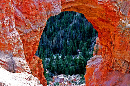 red archの写真素材