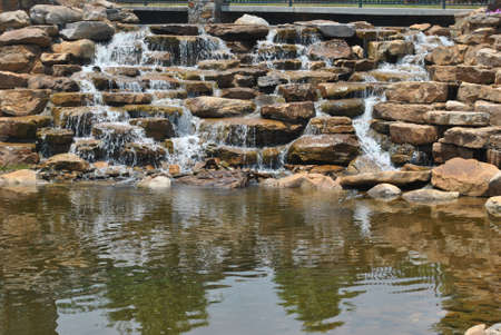 small  waterfallの写真素材