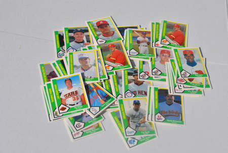 mino  league  baseball  cardsのeditorial素材