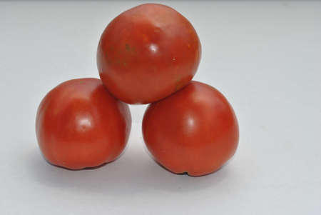 red  ripe  tomatoesの写真素材